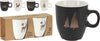 SET/2 TASSEN ERDWARE ''WEIHNACHTEN'' 150ML 5,07 OZ. 4 SORTEN