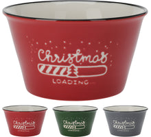 SCHALE NEUE KNOCHEN PORZELLAN ''XMAS'' 500ML 3 SORTIERT