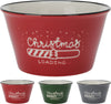 SCHALE NEUE KNOCHEN PORZELLAN ''XMAS'' 500ML 3 SORTIERT