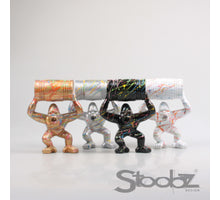 GORILLA M/ÖLFASS STOOBZ 4 ACHSEN S/W/S/G SPRAY 21 CM