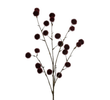 Pompom L91cm Bordeaux