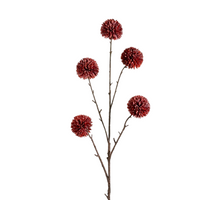 Pompom XL x5 L100cm Bordeaux/Burgundy
