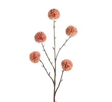 Pompom XL x5 L100cm peach