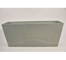 Tablett rechteckig ''Köln'' 56x17x24cm Hellgrau (mit Deckel, Loch im Boden) schweres Plastik