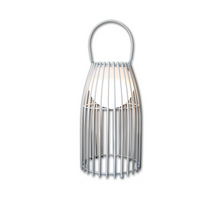 TJILLZ Moonie White-L 21x35cm LED metalen lamp USB oplaadbaar