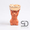 HASE MIT SCHALE ZEMENT 11X9,5X18 CM ZIEGELROT
