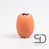 VASE EI ZEMENT 7,5X7,5X10 CM STEIN ROT