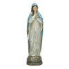 Frauenstatue Polyresin Blau 11x9x36cm