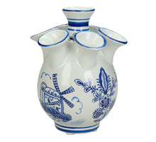 Vase Glas Schwarz 33x26x38cm