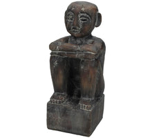 Ornament Figur Polyresin Braun 8x8x20cm
