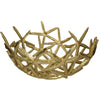 Schale Seastar Polyresin Gold 36.1x35.2x18.6cm