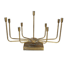 Kerzenhalter Metall Gold 47x22x65cm