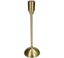 Kerzenständer Aluminium Gold 7.5x7.5x23.5cm