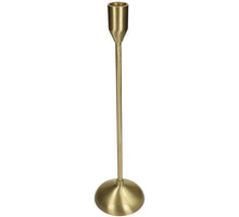 Kerzenständer Aluminium Gold 9x9x33,5cm