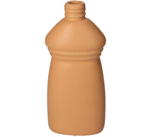 Vase Flasche Feines Steingut Orange 9,2x5,8x20,5cm