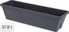 Andy Wanduhr schwarz - l27.5xb4.5xh35cm