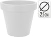 BLUMENTOPF EK RUND DURCHMESSER 80CM WEISS