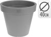 BLUMENTOPF EK RUND DURCHMESSER 30CM ANTHRAZIT