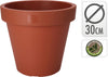 BLUMENTOPF EK RUND DURCHMESSER 30CM TERRA