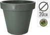 BLUMENTOPF EK RUND DURCHMESSER 20CM GRÜN