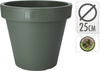 BLUMENTOPF EK RUND DURCHMESSER 25CM GRÜN