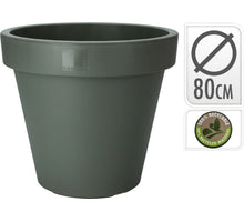 BLOEMPOT EK ROND DIA 80CM GROEN
