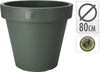 BLOEMPOT EK ROND DIA 80CM GROEN