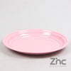 ZINK ONDERBORD ROND S 30X2.5 CM ANTIEK PINK