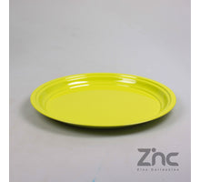 ZINK-GRUNDPLATTE RUND M 40X2,5 CM GRÜN