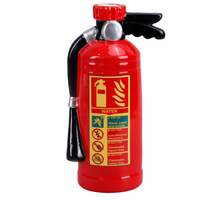 Aardewerk blusvaas rood 17x11x30,5cm