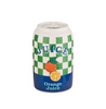 Keramikvase Orange Juice Can grün 7x7x11,5cm