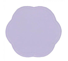 Tablett Blume Lila 28x28x1cm Metall