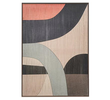 Malerei Draht modern 60x84x2,5cm B