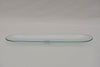 Glaskanus oval klar recycelt. 37x9cm