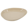 Tablett organisch gehämmert beige 16x12x1cm