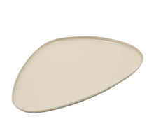 Metalen tray organisch sand marble 30x22cm