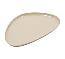 Metalen tray organisch sand marble 21,5x15,5cm