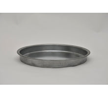 Zinkschaal met opstaande rand D32 H4cm