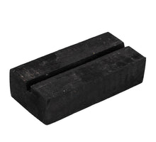 Fliesenhalter Holz schwarz