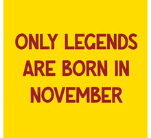 Tegeltje november