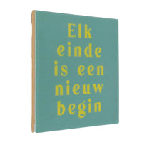 Fliesenaufkleber Neuanfang