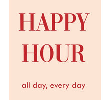 Fliesenaufkleber Happy Hour