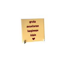 Fliese große Abenteuer 10,5x10,5x0,5cm