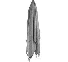 Plaid Cosy 130x160cm hellgrau