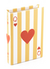 Opbergboek koffietafel Queen of Hearts 13,5x9,5cm