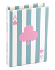 Opbergboek koffietafel Ace of Clubs 13,5x9,5cm